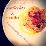 Spaghetti radicchio & ricotta