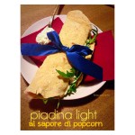 Piadine light al sapore di Pop Corn