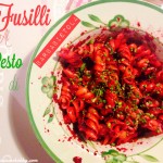 Fusilli al Pesto di Barbabietola