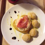 Panini di polenta e polpette anti-spreco 