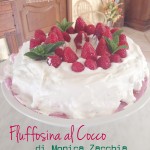 Fluffosa al Cocco di Monica Zacchia con frosting al formaggio e frutti di bosco