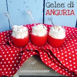 Gelée di anguria al cucchiaio