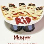 Mummy pizza toast