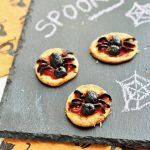 Spider pizzette per halloween